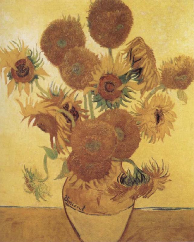 Vincent Van Gogh Sunflowers